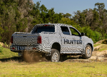 JAC Hunter being tested at Lang Lang