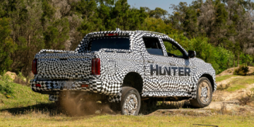 JAC Hunter being tested at Lang Lang