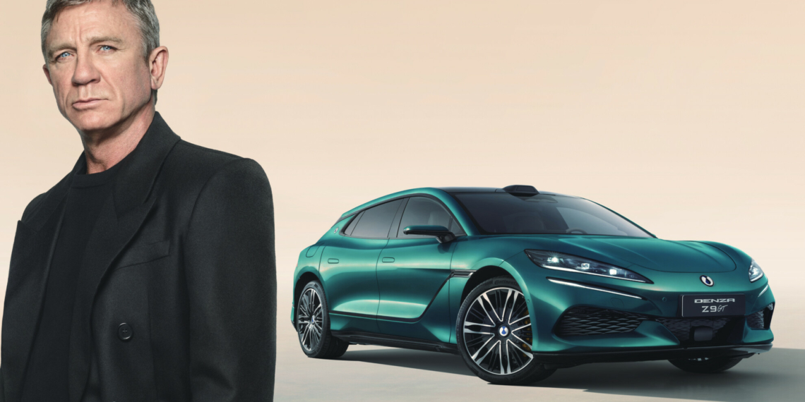 Daniel Craig and the Denza Z9GT